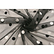 Fin Tulle Circulo Argent-Noir Fin Tulle Circulo Argent-Noir