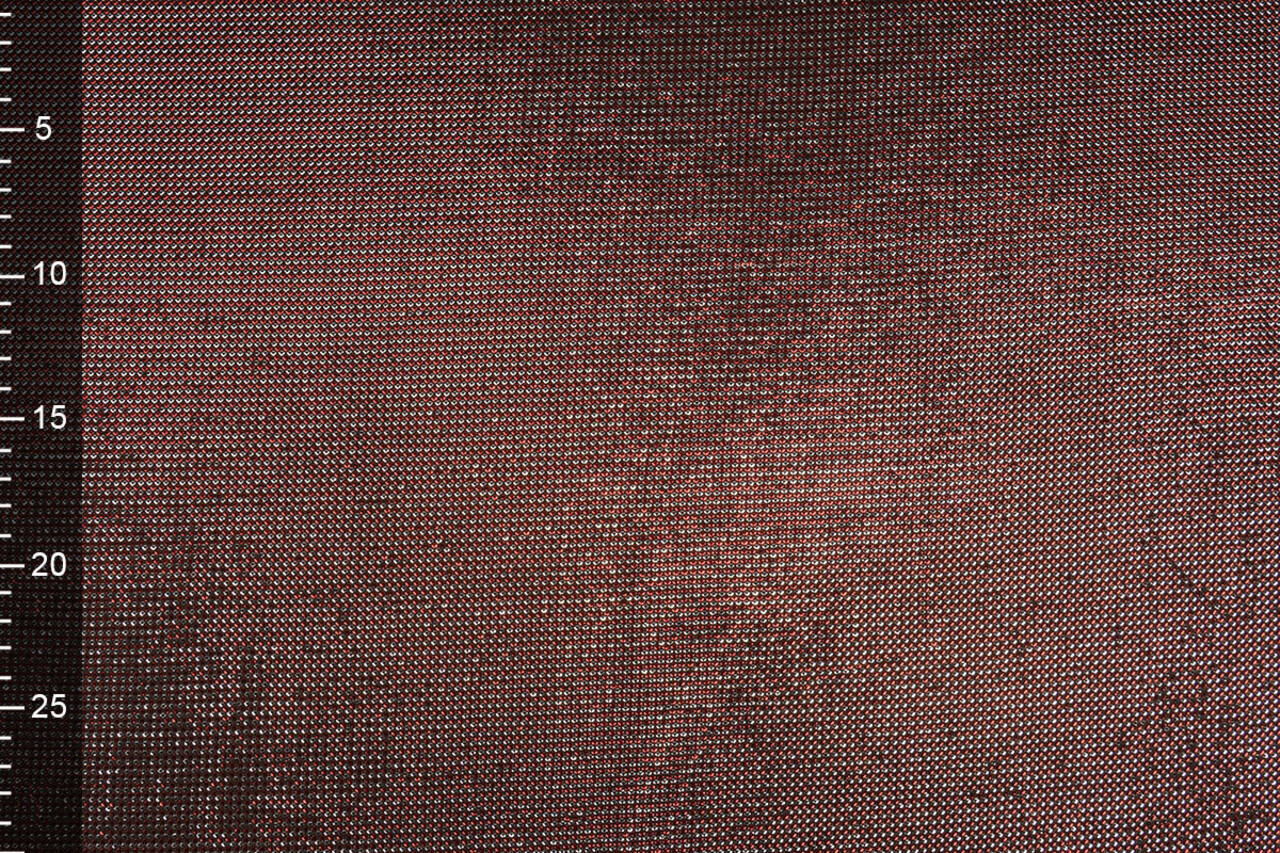 Lurex Two-Tone Red-Silver Lurex Two-Tone Red-Silver