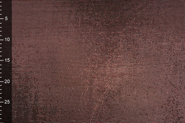 Lurex Two-Tone Rood-Zilver