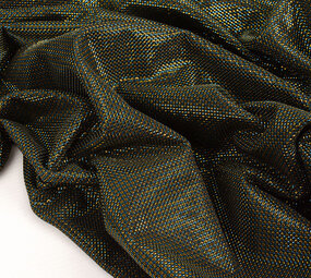 Lurex Two-Tone Blauw-Geel Lurex Two-Tone Blauw-Geel