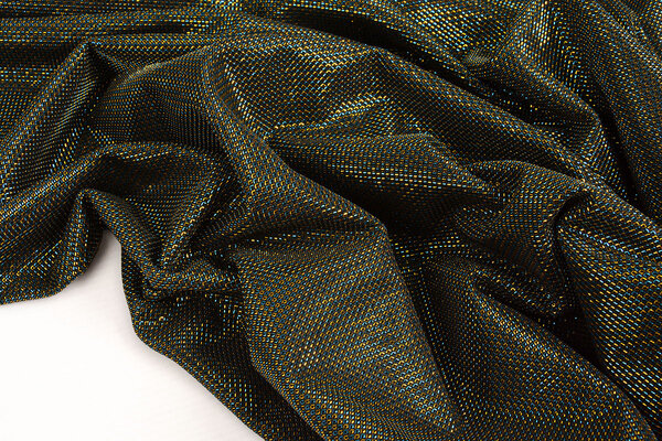 Lurex Two-Tone Blau-Gelb Lurex Two-Tone Blau-Gelb