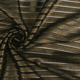 Lurex Stripes Gold-Black Lurex Stripes Gold-Black