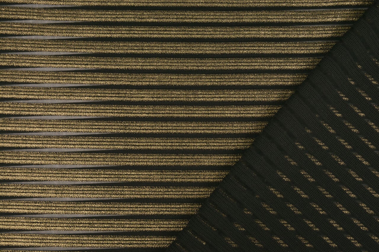 Lurex Rayures Or-Noir Lurex Rayures Or-Noir