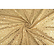 Paillettes Film Métallisé sur Jersey Or