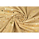 Paillettes Lamina su Jersey Oro