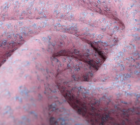 Gebreide Wollen stof Lanoso Roze Blauw