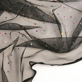 Fine Tulle Glitter Hearts