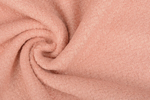 Boiled Wool Seff Salmon Pink Boiled Wool Seff Salmon Pink