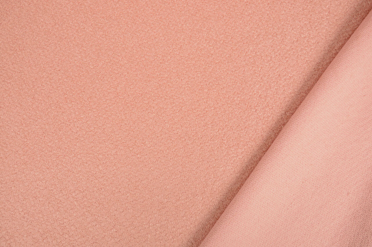 Boiled Wool Seff Salmon Pink Boiled Wool Seff Salmon Pink