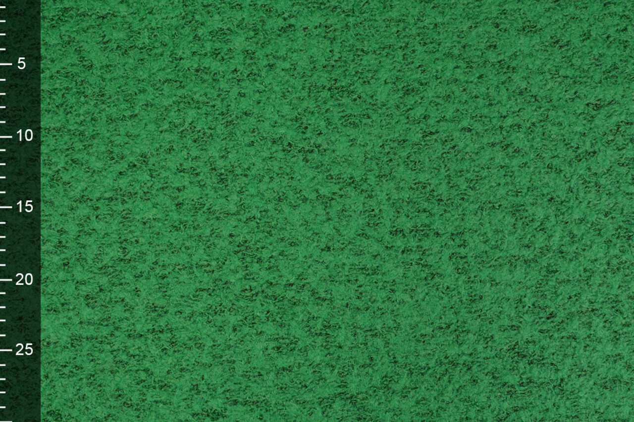 Gekochte Wolle Roef Grasgrün Melange