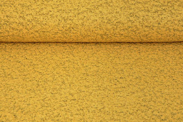 Boiled Wool Roef Ocher Yellow Melange Boiled Wool Roef Ocher Yellow Melange