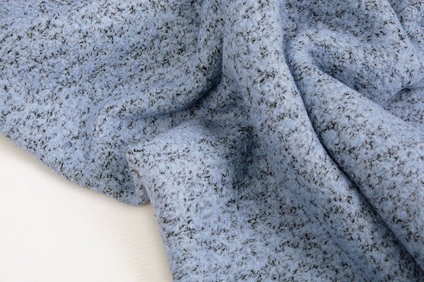 Gekookte Wol Roef Jeans Melange