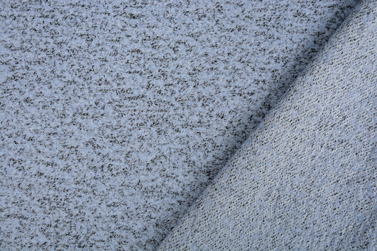 Gekookte Wol Roef Jeans Melange