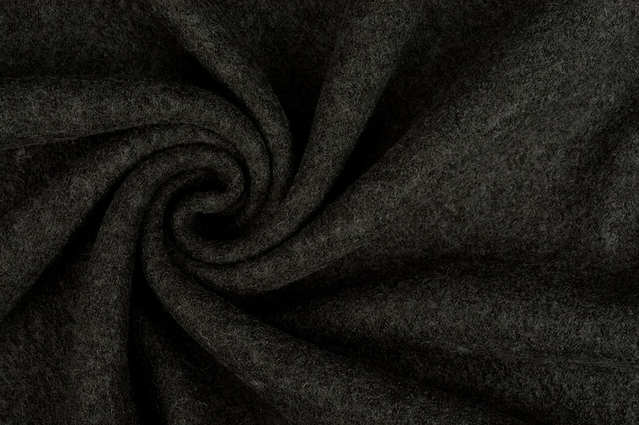 Boiled Wool Dolf Dark Grau Boiled Wool Dolf Dark Grau