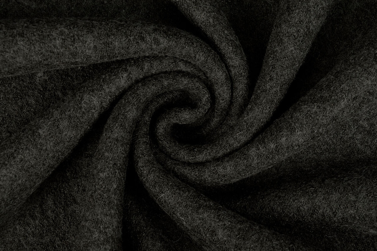 Boiled Wool Dolf Dark Grau Boiled Wool Dolf Dark Grau
