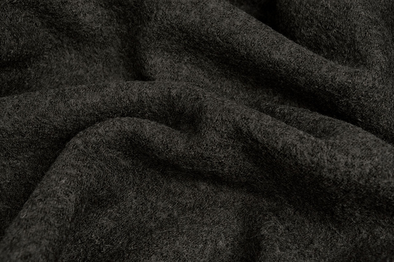 Boiled Wool Dolf Dark Grau Boiled Wool Dolf Dark Grau