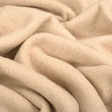 Gekochte Wolle Raff Hell Beige