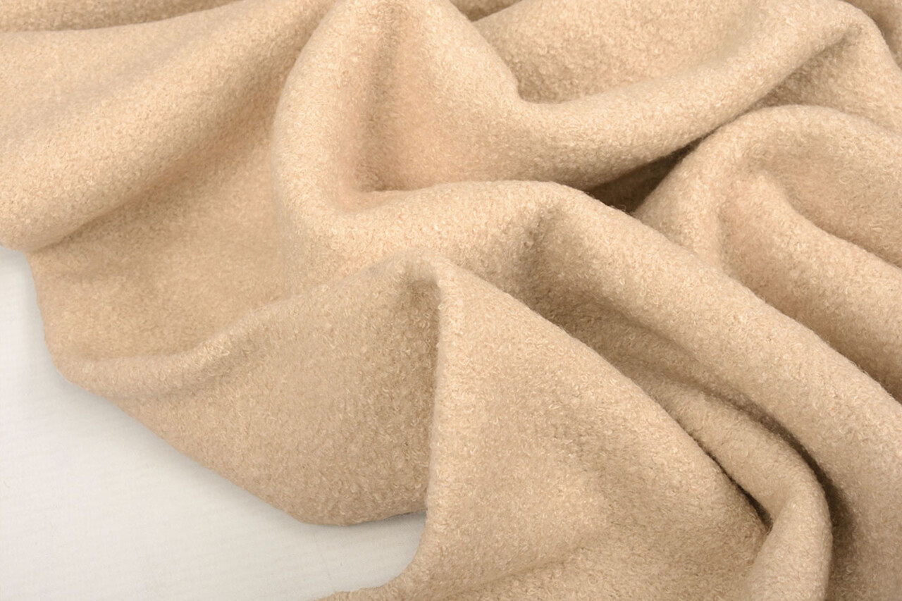 Boiled Wool Raff Light Beige Boiled Wool Raff Light Beige