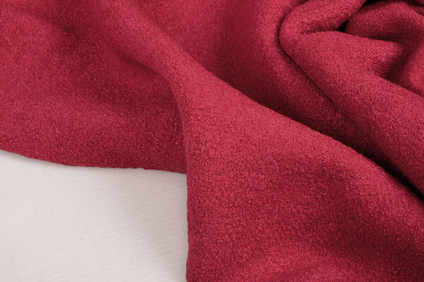 Boiled Wool Raff Wine Red Boiled Wool Raff Wine Red