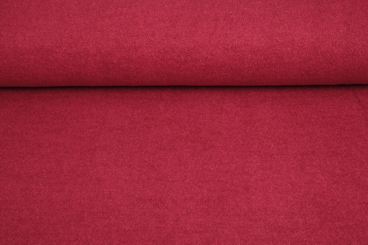 Boiled Wool Raff Wine Red Boiled Wool Raff Wine Red