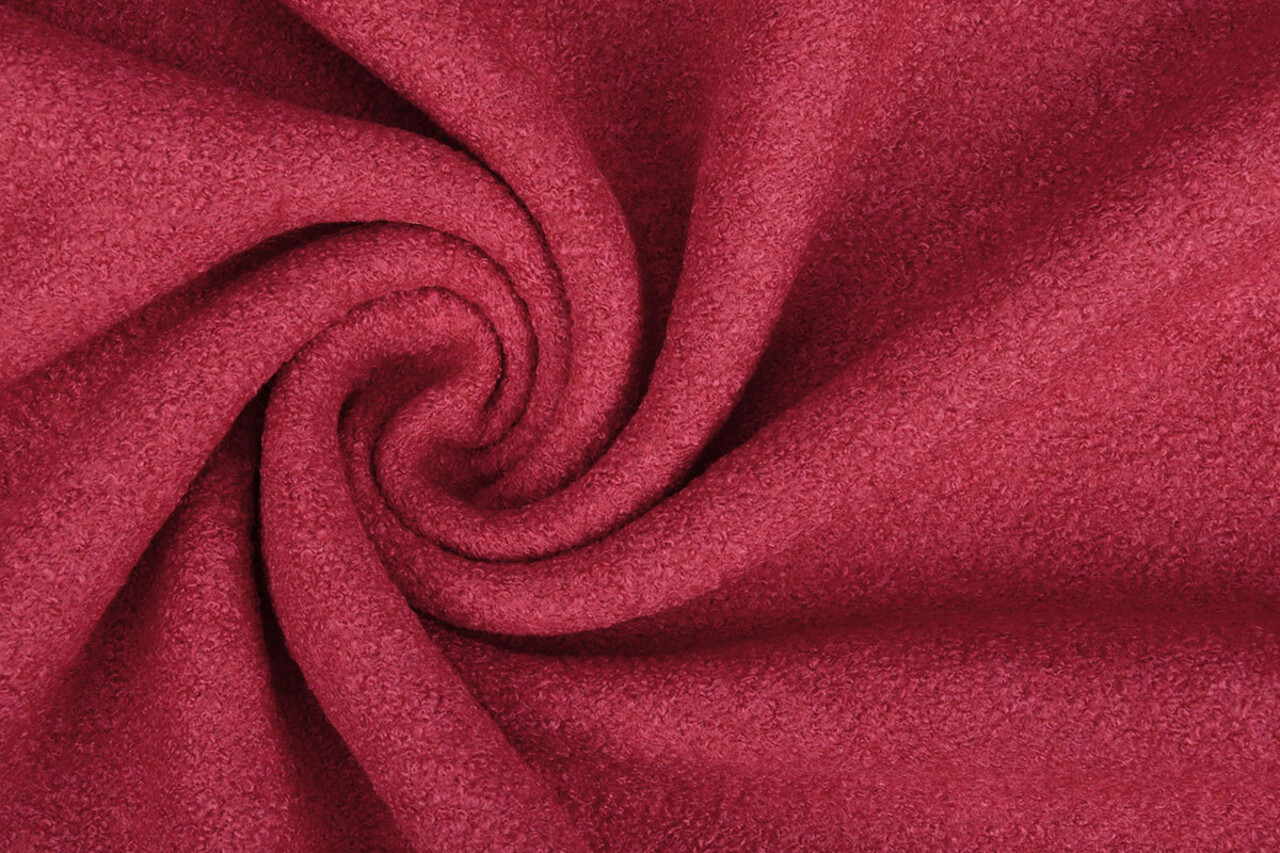 Boiled Wool Raff Wine Red Boiled Wool Raff Wine Red