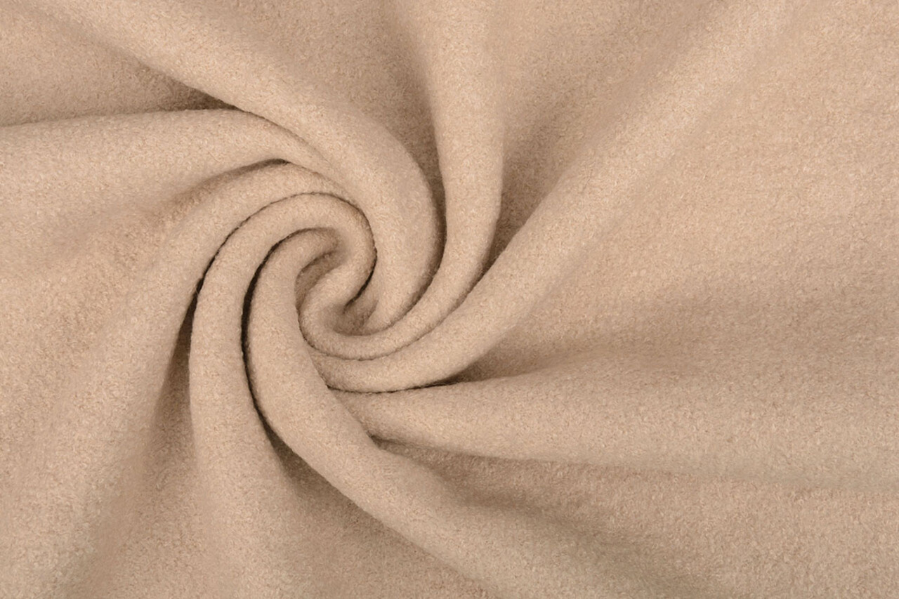 Gekochte Wolle Raff Champagne