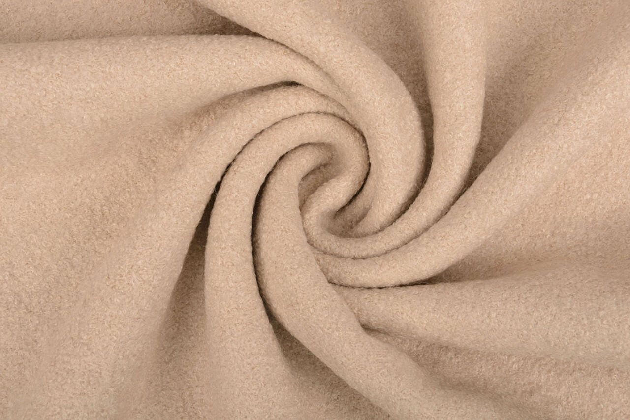 Boiled Wool Raff Champagne Boiled Wool Raff Champagne