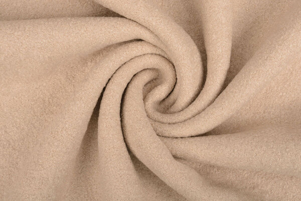 Gekochte Wolle Raff Champagne