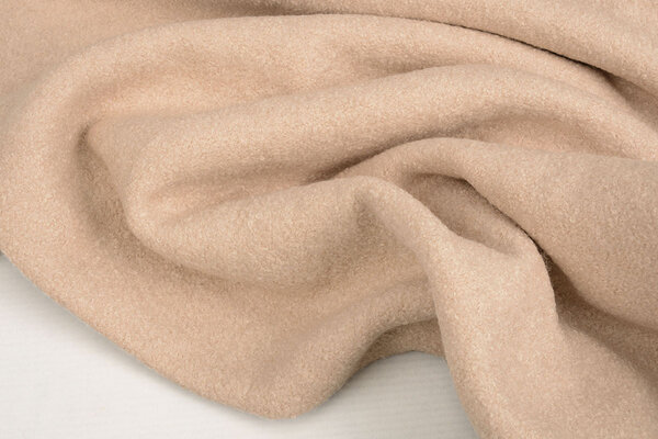 Boiled Wool Raff Champagne Boiled Wool Raff Champagne