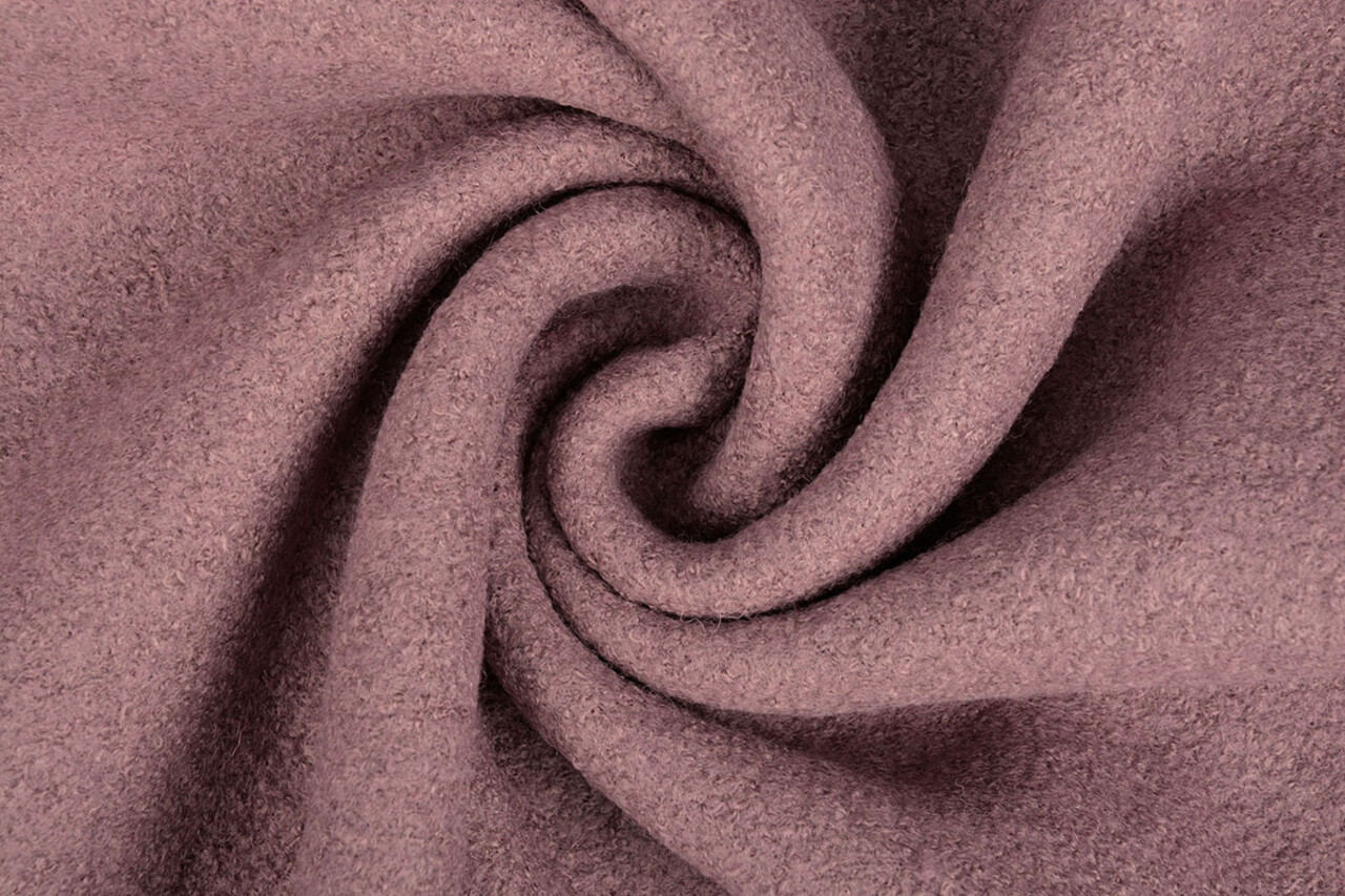 Boiled Wool Raff Old Lilac Boiled Wool Raff Old Lilac
