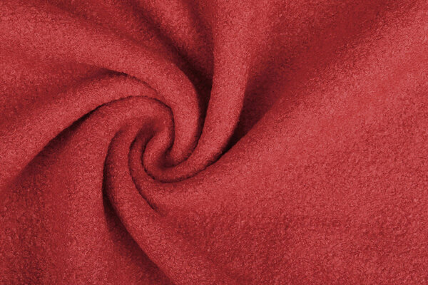 Boiled Wool Raff Red Boiled Wool Raff Red