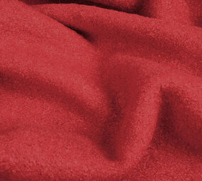 Boiled Wool Raff Red Boiled Wool Raff Red