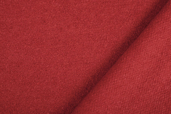 Boiled Wool Raff Red Boiled Wool Raff Red