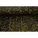 Velours à Sequins Noir - Or Velours à Sequins Noir - Or