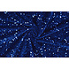 Paillettes su Velluto Blu Reale Paillettes su Velluto Blu Reale
