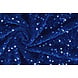 Paillettes su Velluto Blu Reale Paillettes su Velluto Blu Reale