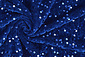 Paillettes su Velluto Blu Reale Paillettes su Velluto Blu Reale