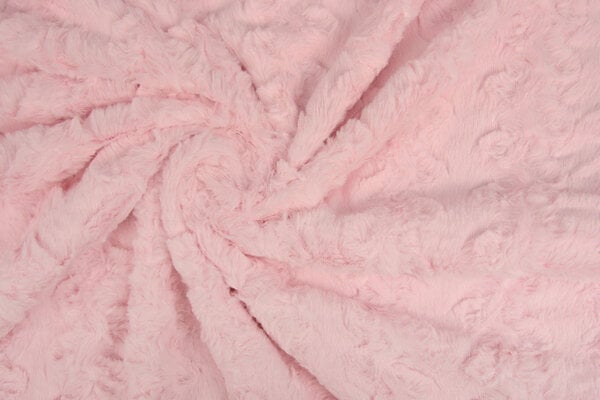 À Poils Longs Fourrure Inzentio Rose Clair À Poils Longs Fourrure Inzentio Rose Clair