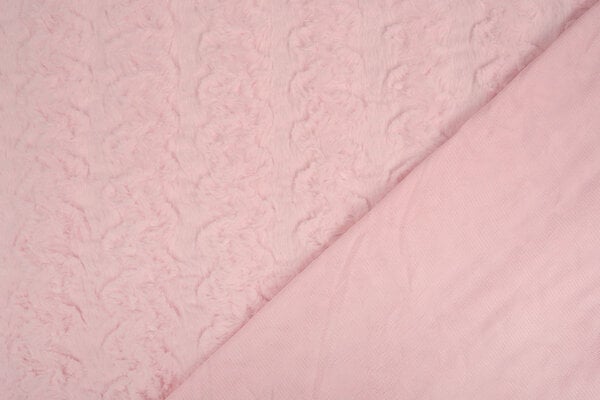 À Poils Longs Fourrure Inzentio Rose Clair À Poils Longs Fourrure Inzentio Rose Clair