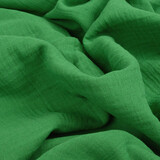 Oeko-Tex® Tessuto di Mussola Verde Erba Oeko-Tex® Tessuto di Mussola Verde Erba