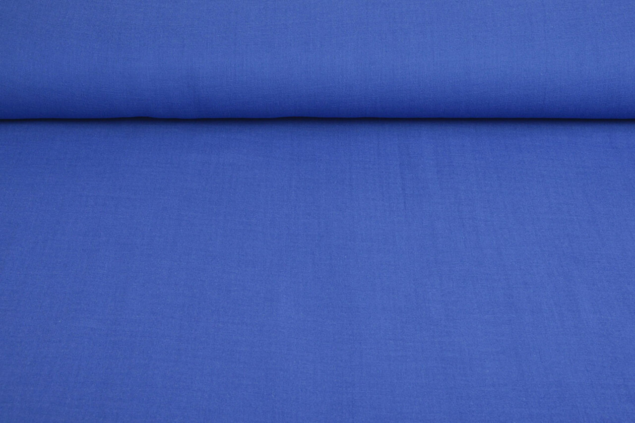 Oeko-Tex®  Double Gauze Fabric Blue Oeko-Tex®  Double Gauze Fabric Blue