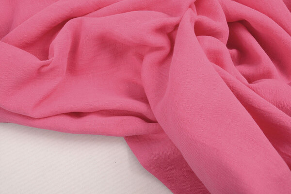 Oeko-Tex® Baumwoll Musselin Stoff Rosa Oeko-Tex® Baumwoll Musselin Stoff Rosa