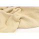 Oeko-Tex® Coton Double Gaze Tissu Beige Clair Oeko-Tex® Coton Double Gaze Tissu Beige Clair
