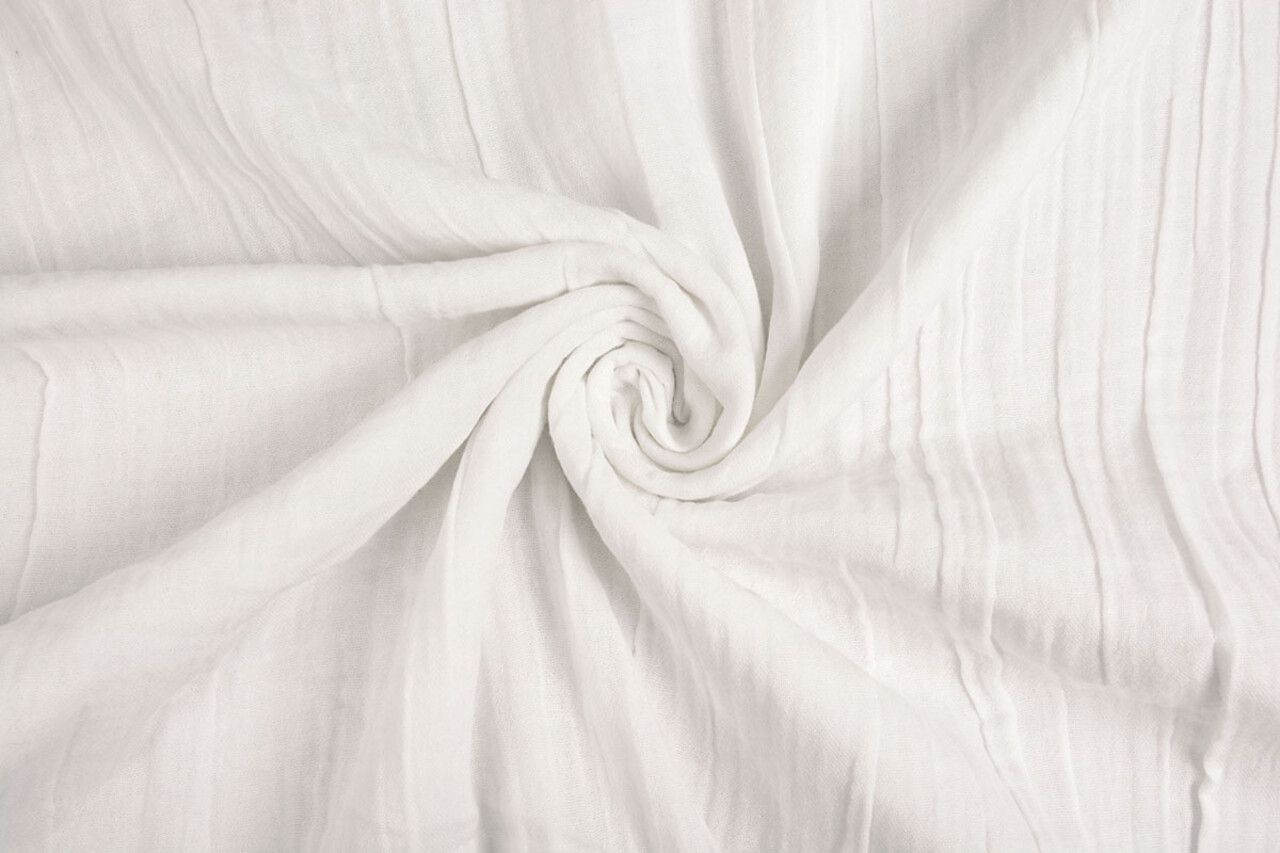 Oeko-Tex® Tela de Muselina Blanco Roto Oeko-Tex® Tela de Muselina Blanco Roto