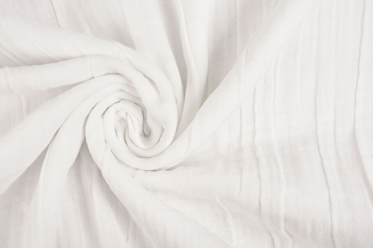 Oeko-Tex®  Double Gauze Fabric Off-White Oeko-Tex®  Double Gauze Fabric Off-White