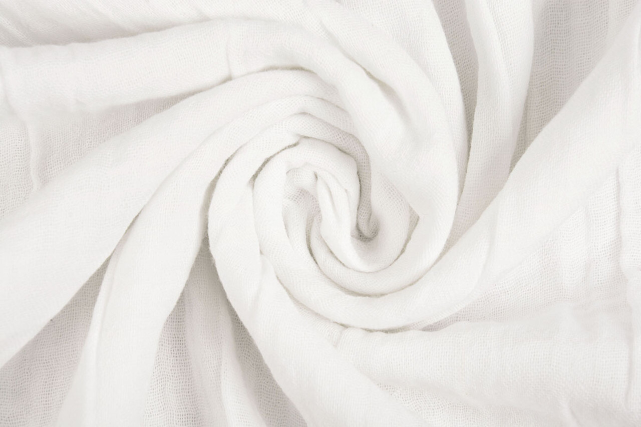 Oeko-Tex®  Double Gauze Fabric Off-White Oeko-Tex®  Double Gauze Fabric Off-White
