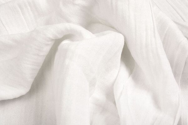 Oeko-Tex® Coton Double Gaze Tissu Blanc Cassé Oeko-Tex® Coton Double Gaze Tissu Blanc Cassé