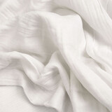 Oeko-Tex®  Coton Double Gaze Tissu Blanc Cassé
