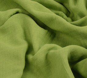 Oeko-Tex®  Baumwoll Musselin Stoff Moosgrün Oeko-Tex®  Baumwoll Musselin Stoff Moosgrün