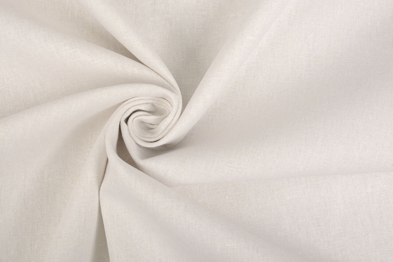 Viscose Lin Blanc Cassé